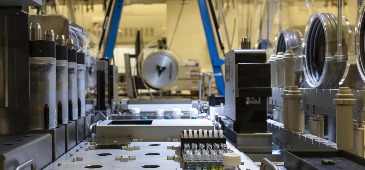 Interconnected Science Ecosystem initiative - INTERSECT LAB - Autonomous Chemistry Lab for Accelerated Materials Discovery and Innovation is home to robots capable of completing routine tasks.