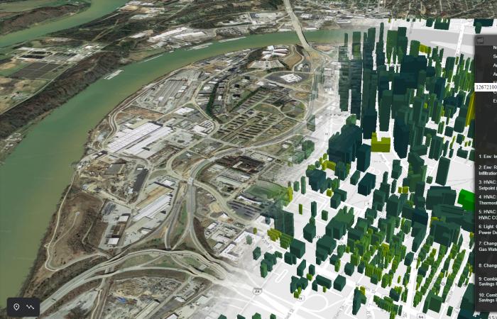 Oak Ridge National Laboratory’s software suite, AutoBEM, creates a digital twin of the nation’s 129 million buildings, providing an energy model that can help utilities and owners make informed decisions on how to best improve energy efficiency. 