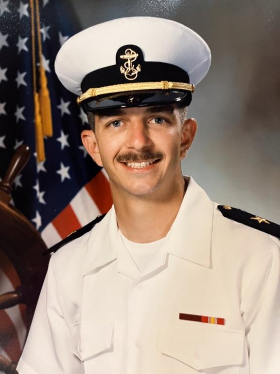 Officer Candidate Rich Harvey in 1995. Credit: Rich Harvey