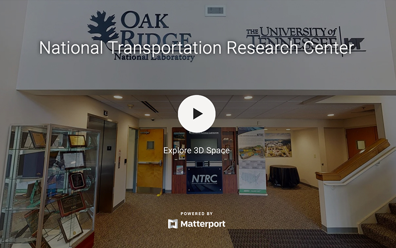 National Transportation Research Center tour photo