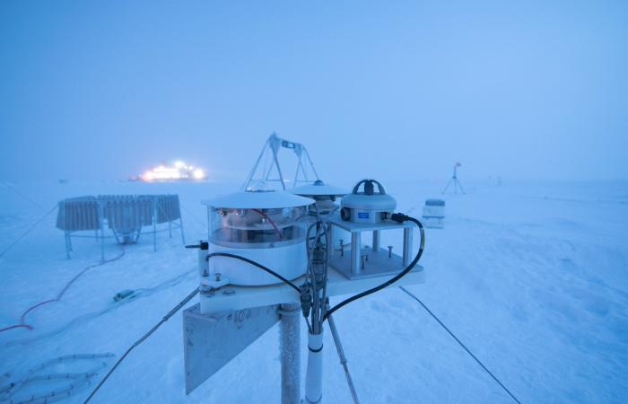 Data collection instruments at North Pole
