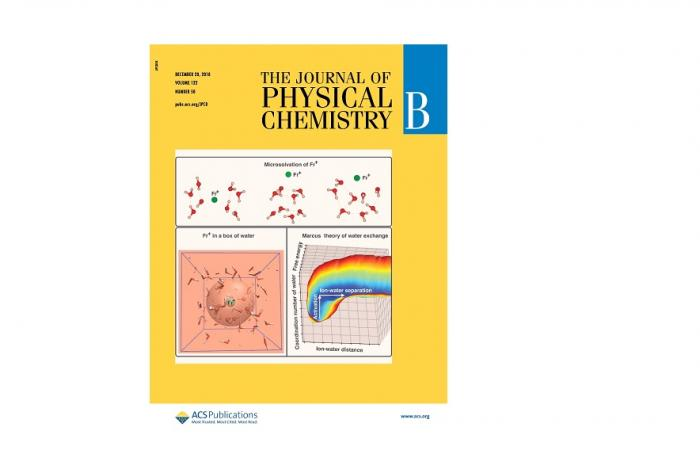 The Journal of Physical Chemistry B (Cover) 