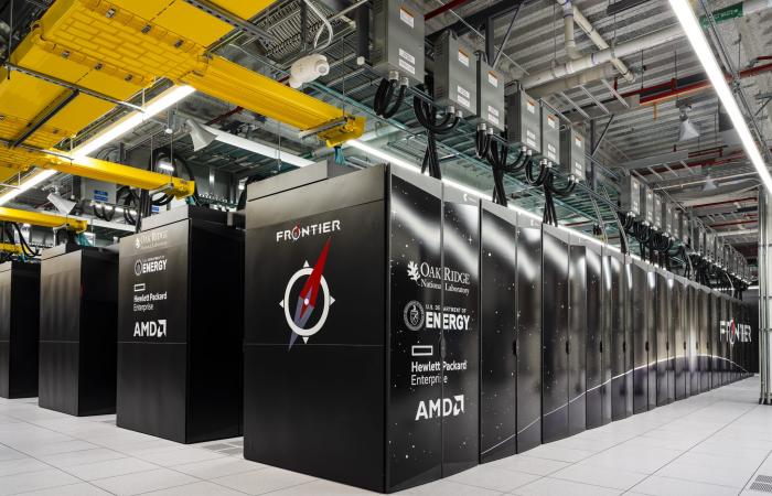 ORNL Frontier Supercomputer