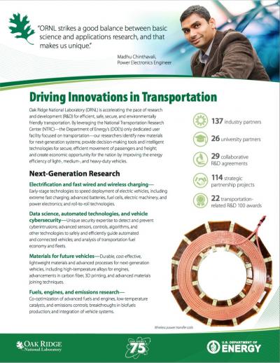 Driving Innovations in Transportation