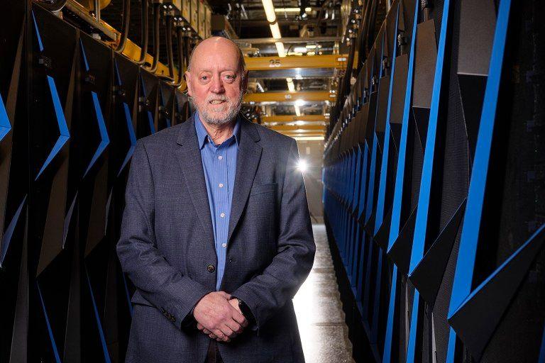 Dongarra's leadership and knowledge in the HPC community led to his creation of the Top500, an annual ranking of the world’s most powerful supercomputers based on the High-Performance Linpack benchmark test. Credit: UT