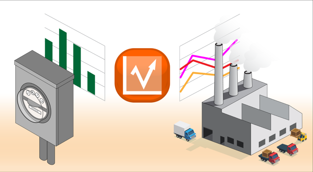 A new online tool developed by ORNL researchers, VERIFI, provides an easy to use dashboard for plant managers to track carbon emissions produced by industrial processes. The tool also monitors energy usage and produces trend reports. Credit: ORNL, U.S. Dept. of Energy