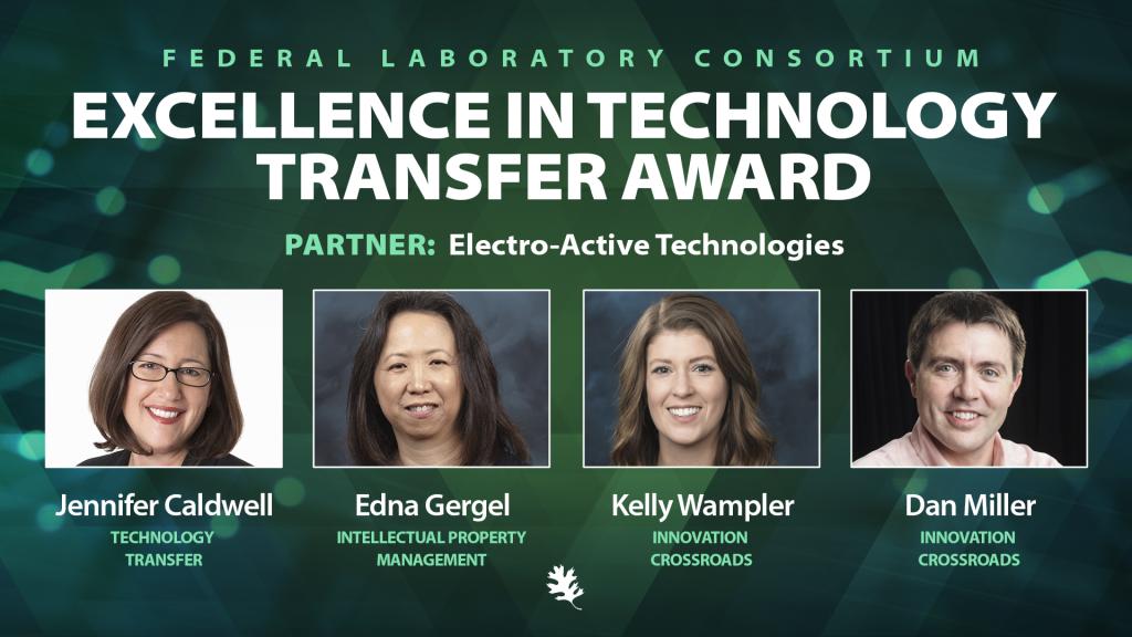 Excellence in Technology Transfer Award: Electro-Active Technologies