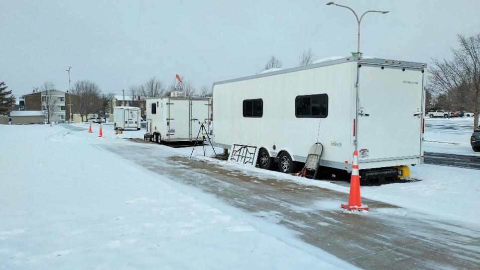   ORNL researchers are now able to safely conduct field operations in extreme weather conditions. Credit: Andrew Duncan/ORNL, U.S. Dept. of Energy