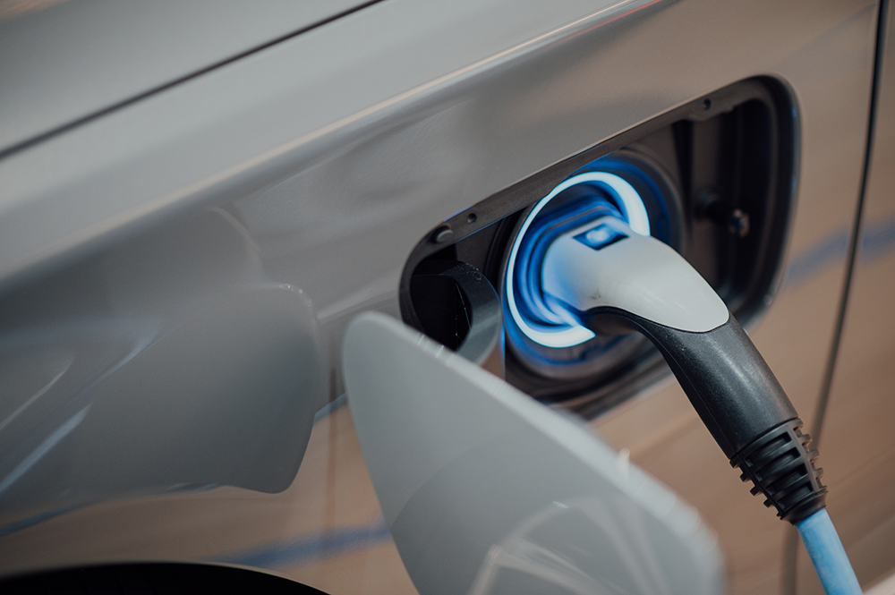 EV charging (Unsplash)