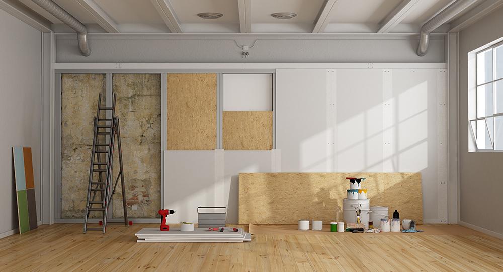 Envato Elements image of wall renovation