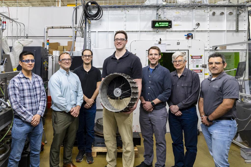 Researchers 3D print moon rover wheel prototype with NASA