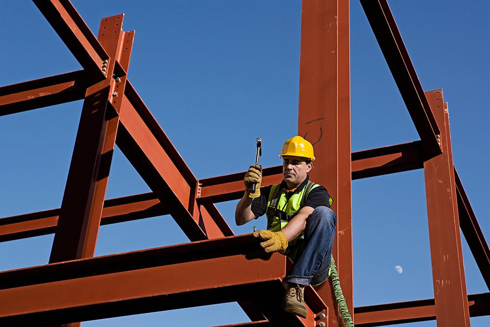 Steel worker