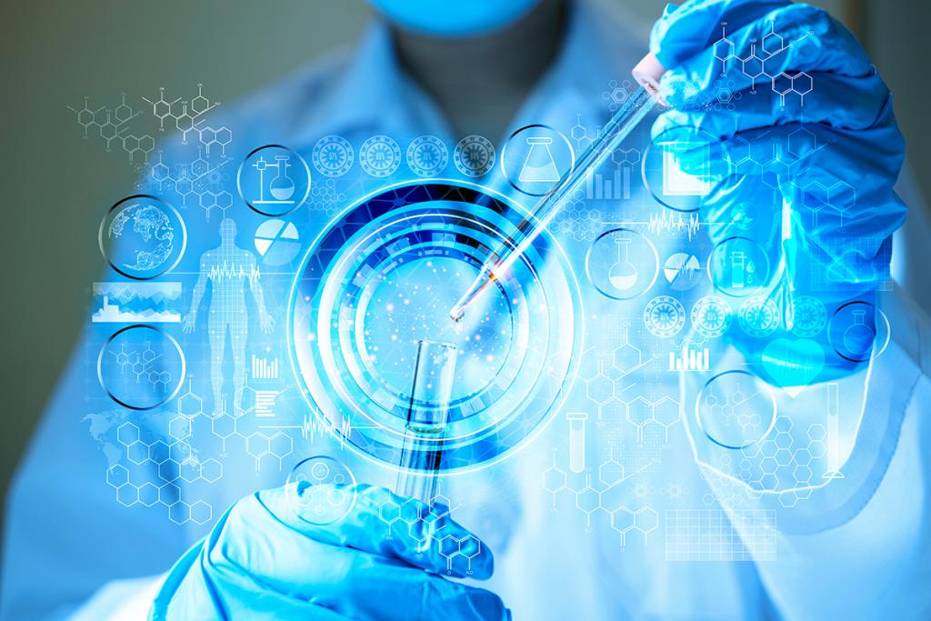 Illustration of chemical imaging plus machine learning