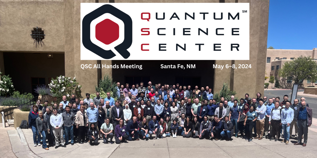 Det årliga All-Hands-mötet på Quantum Science Center pågår för närvarande