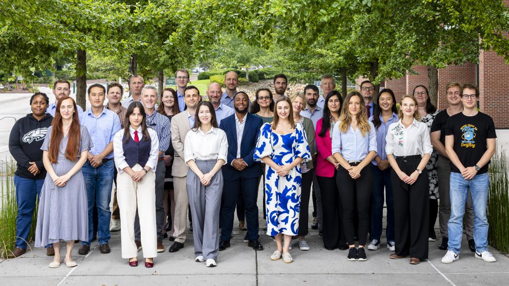 The 2024 IAEA Nuclear Energy Management School cohort gathers at Oak Ridge National Laboratory. Credit: Carlos Jones/ORNL, U.S. Dept. of Energy