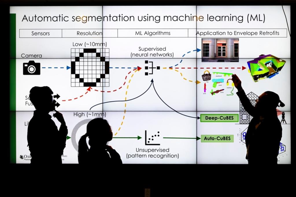 By using machine learning, ORNL’s Bryan Maldonado is developing algorithms to enable the fast retrofitting of building envelopes. 