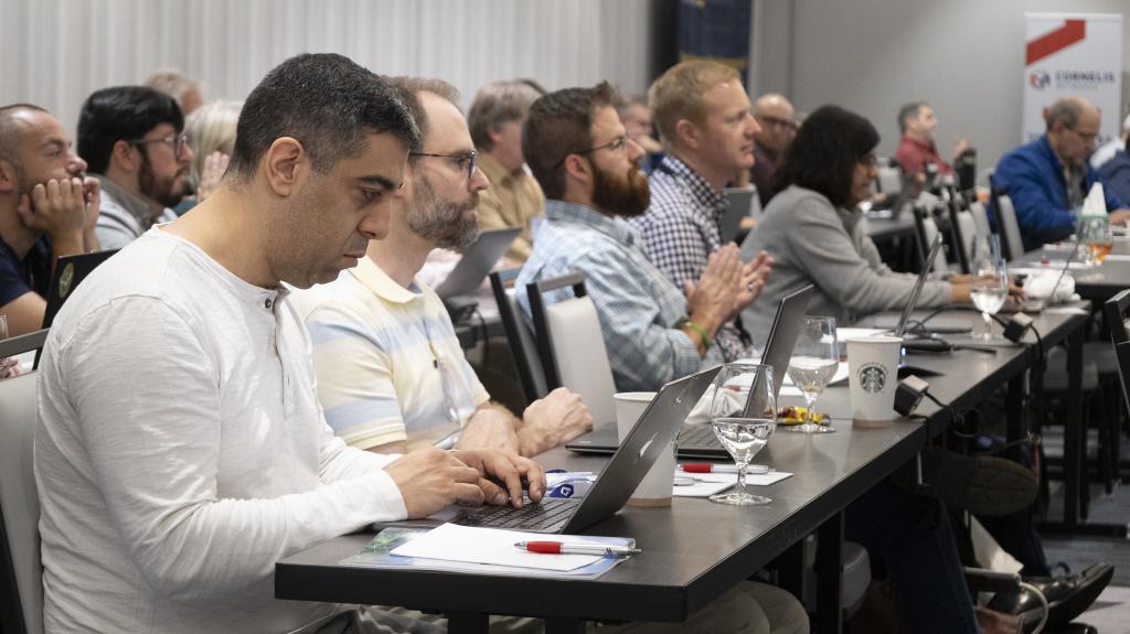 Attendees enjoying The Smoky Mountain Mountains Computational Sciences and Engineering Conference 