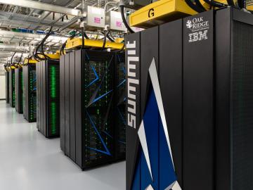 Oak Ridge National Laboratory’s Summit supercomputer was named No. 1 on the TOP500 List, a semiannual ranking of the world’s fastest computing systems. Credit: Carlos Jones/Oak Ridge National Laboratory, U.S. Dept. of Energy.