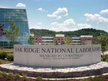 Oak Ridge National Laboratory entrance sign