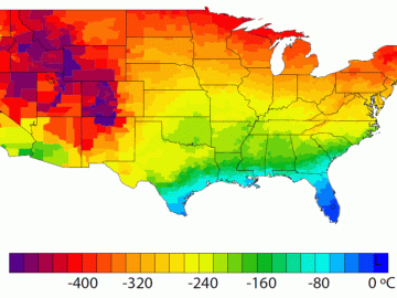 Heat impact map