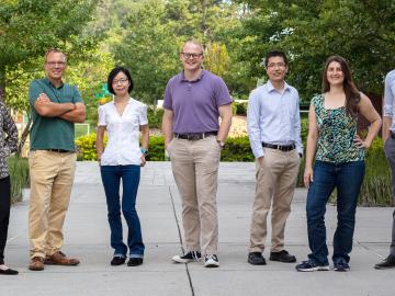 Caption: Seven ORNL researchers have received Early Career Research Program awards from the Department of Energy’s Office of Science. Credit: Carlos Jones/Oak Ridge National Laboratory, U.S. Dept. of Energy