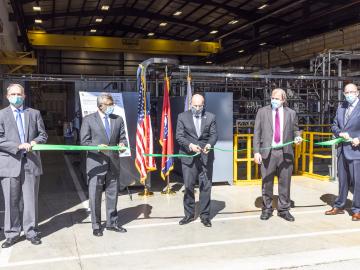 MPEX ribbon cutting