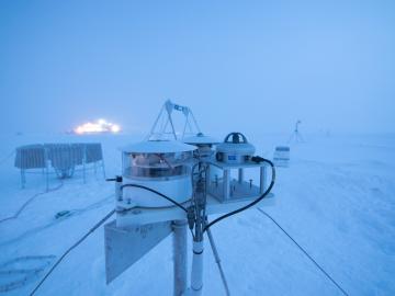 Data collection instruments at the North Pole
