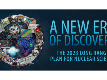 Photo collage with text that reads " A New era of discovery"