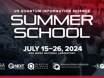 Applications for the U.S. Quantum Information Science Summer School are open until March 15, 2024. Credit: Laddy Fields/ORNL, U.S. Dept. of Energy