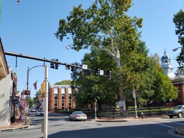 A GRIDSMART traffic camera installed at an intersection in Leesburg, Virginia. Photo courtesy of GRIDSMART. A GRIDSMART traffic camera installed at an intersection in Leesburg, Virginia. Photo courtesy of GRIDSMART.