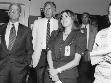 Galvin Commission members visited ORNL in 1994. Galvin Commission members visited ORNL in 1994.