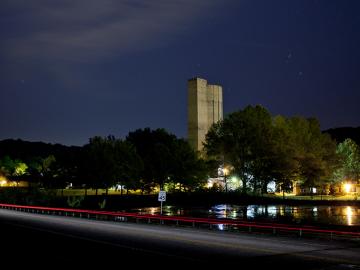 The Holifield Facility's tower. The Holifield Facility's tower.