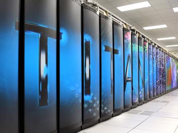 Scientists will use ORNL’s computing resources such as the Titan supercomputer to develop deep learning solutions for data analysis. Credit: Jason Richards/Oak Ridge National Laboratory, U.S. Dept. of Energy.
