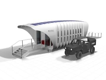 The Additive Manufacturing Integrated Energy Demonstration Project (AMIE) includes a specially built house and vehicle jointly powered by the same energy source. The Additive Manufacturing Integrated Energy Demonstration Project (AMIE) includes a specially built house and vehicle jointly powered by the same energy source.