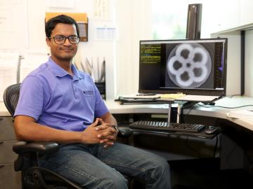 Singanallur “Venkat” Venkatakrishnan is a Wigner Fellow in the Imaging, Signals, and Machine Learning Group at ORNL. Singanallur “Venkat” Venkatakrishnan is a Wigner Fellow in the Imaging, Signals, and Machine Learning Group at ORNL.