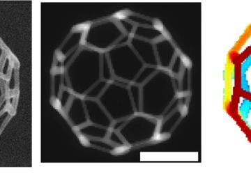 A 32-face 3-D truncated icosahedron mesh was created to test the simulation’s ability to precisely construct complex geometries. 