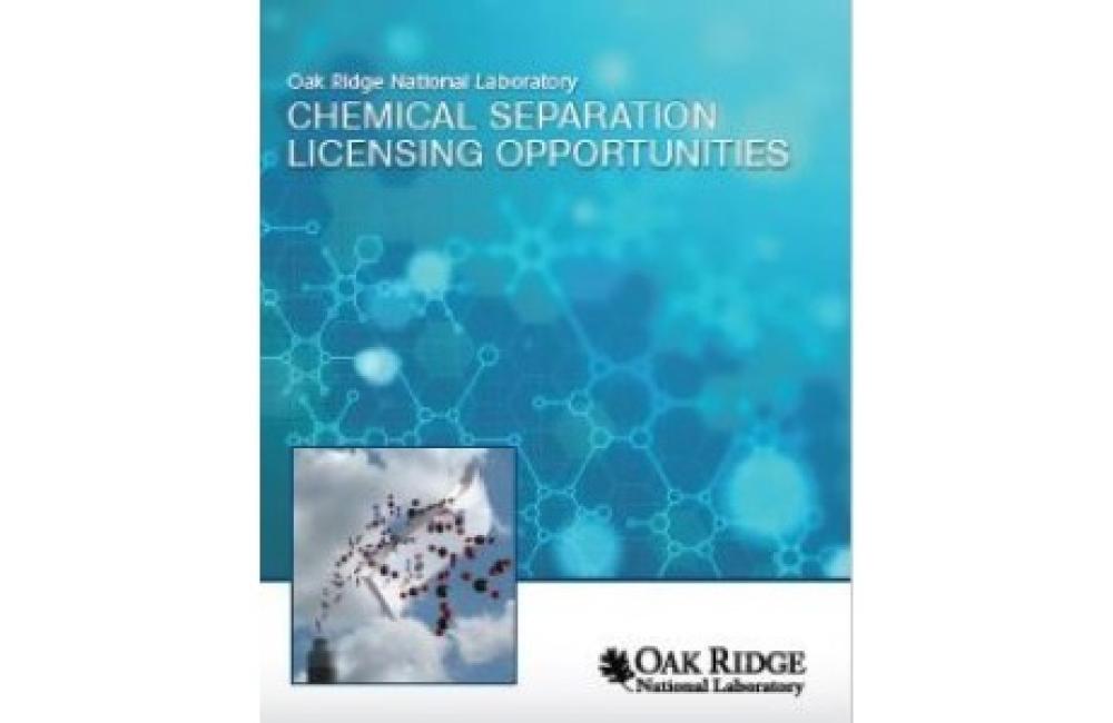 Chemical Separation Licensing Opportunities cover