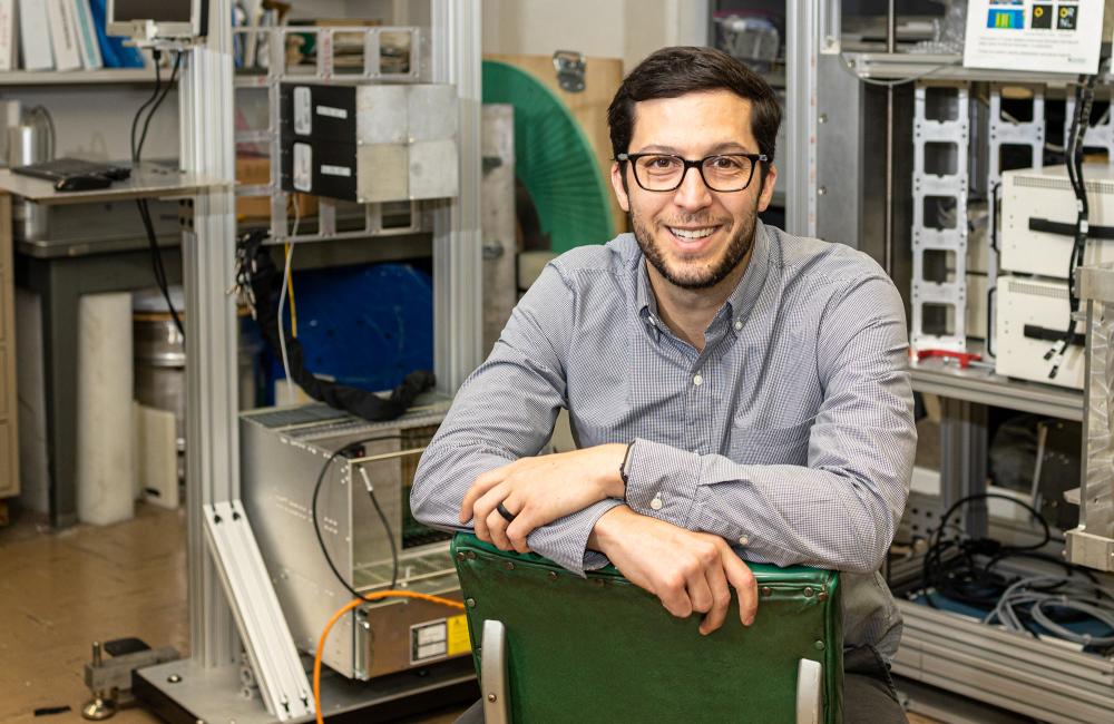 Jason Nattress, an Alvin M. Weinberg Fellow, is developing new nuclear material inspection and identification techniques to improve scanning times for ocean-going cargo containers.