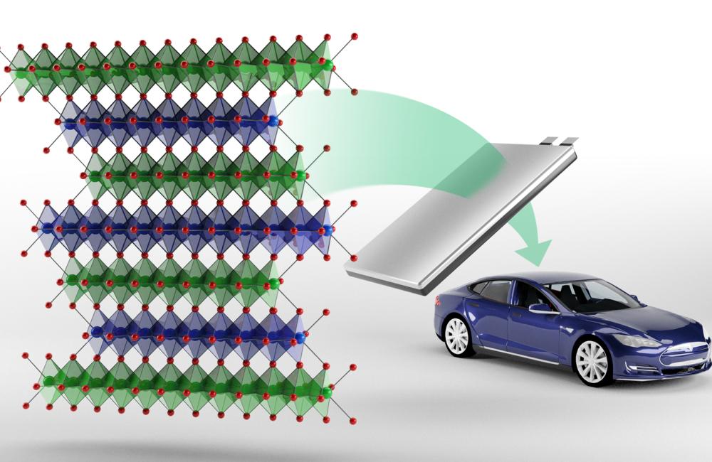 ORNL researchers have developed a new class of cobalt-free cathodes called NFA that are being investigated for making lithium-ion batteries for electric vehicles. Credit: Andy Sproles/ORNL, U.S. Dept. of Energy