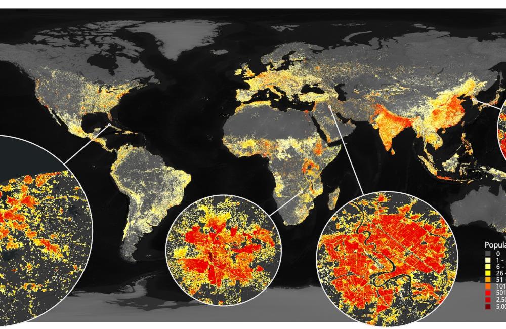 By studying the activity patterns of populations around the world, scientists at ORNL are identifying the communities that are most likely to face extreme climate events and associated national security challenges. Credit: Erik Schmidt/ORNL, U.S. Dept. of Energy
