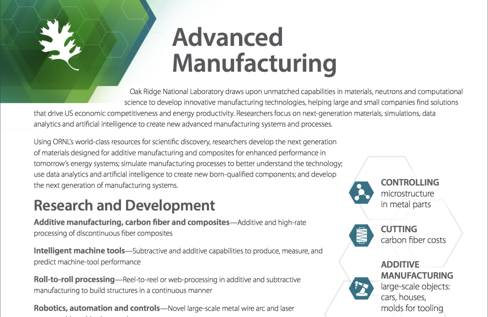 advanced manufacturing cover