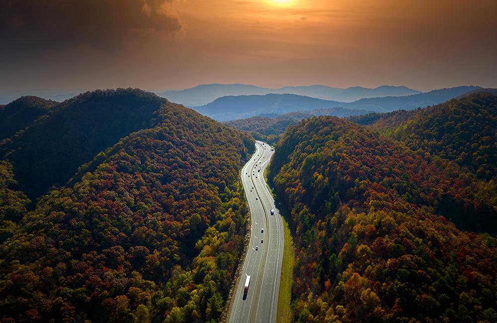 I-40 through North Carolina