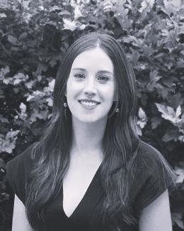 Black and white headshot